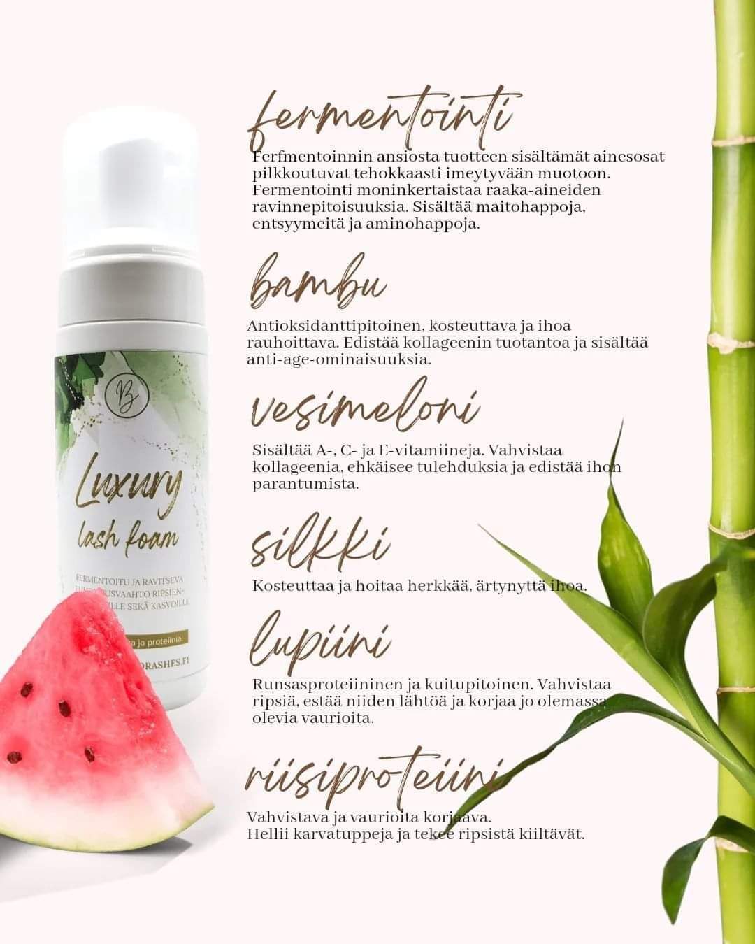 Luxury puhdistusvaahto 150ml